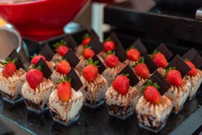 Dessert Buffet at The Pyramid Continental Hotel, Juba, South Sud
