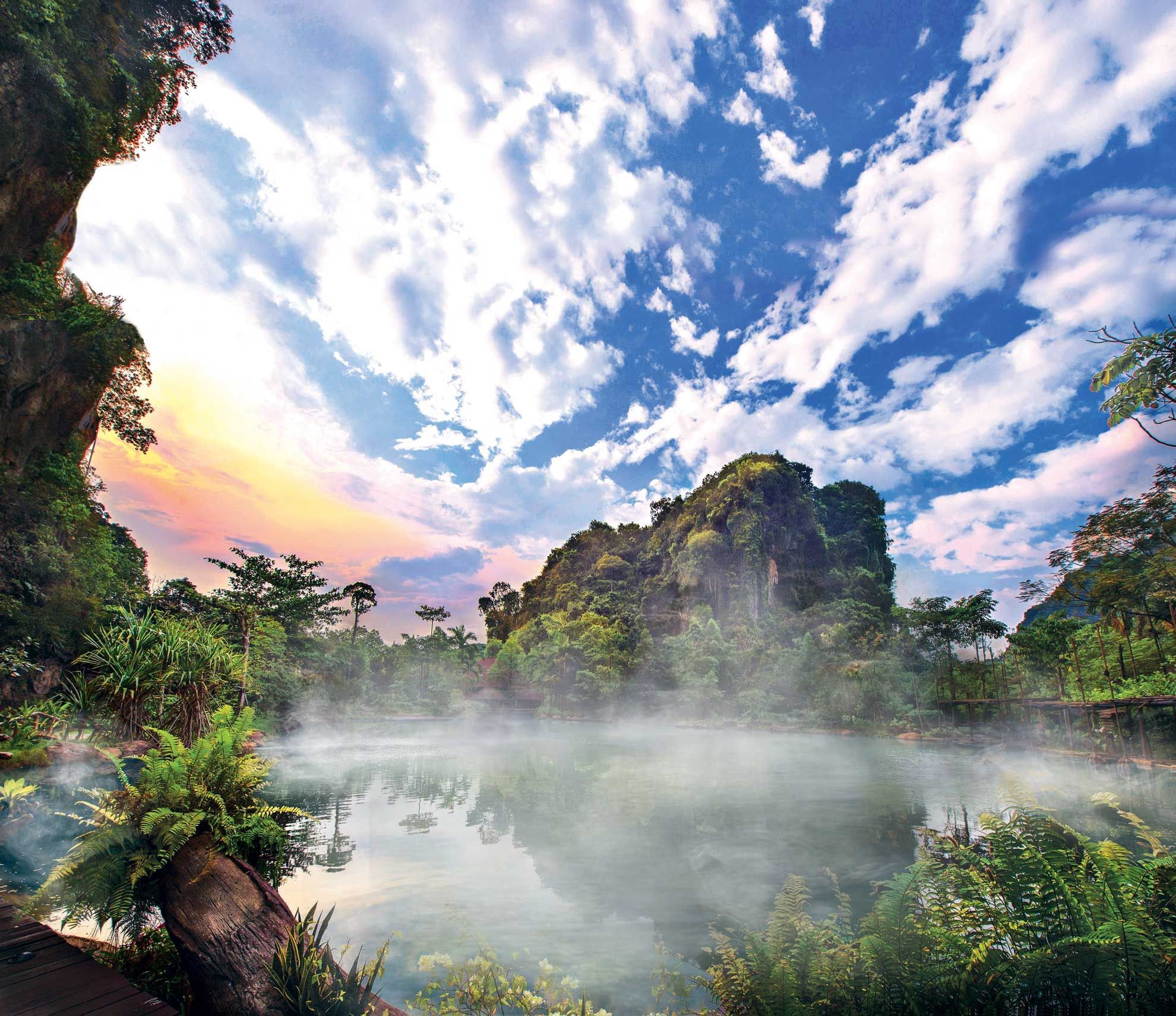 Landscape view of The Banjaran Hotsprings Retreat