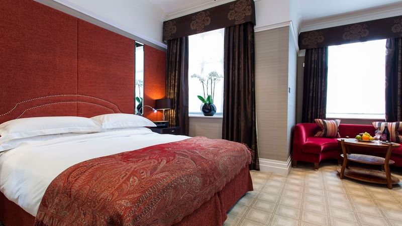 Interior of the Deluxe Room at Capital Hotel