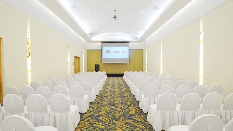 Theater type event room at Gamma Colima Garden