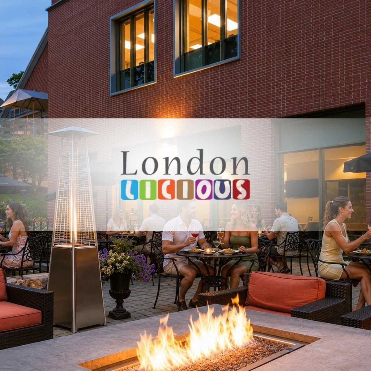 Asher's Patio during Londonlicious People Dining