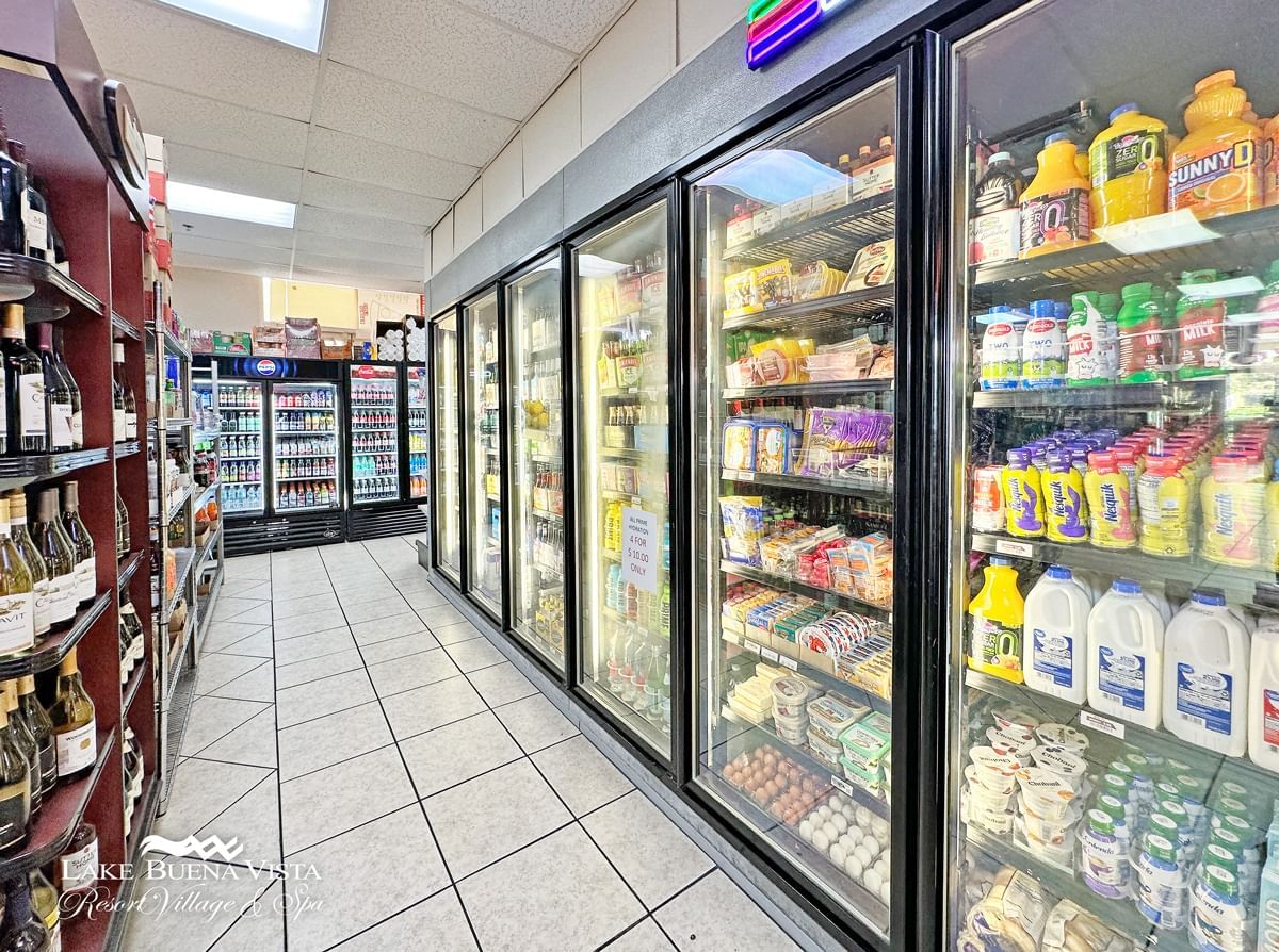 Convenience Store Frozen Section at Lake Buena Vista Resort Village and Spa