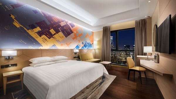 Lounge area by the private pool area in Water Villa at The Banjaran Hotsprings Retreat