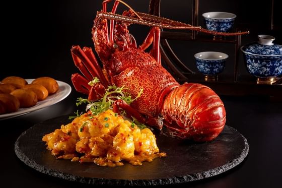 Braised Lobster in Wah Lok at Carlton Hotel Bangkok Sukhumvit