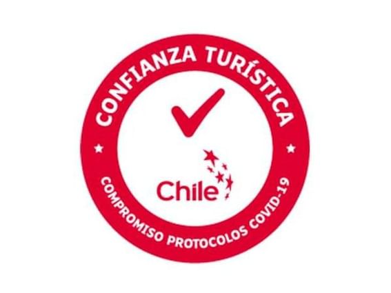 Pictorial logo of Covid-19 safe used at Torremayor Providencia