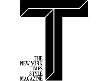 The New York Times Style Magazine logo at Esme Miami Beach