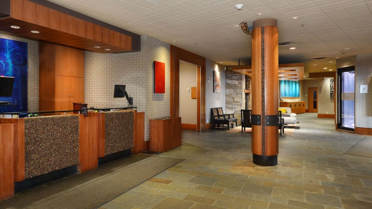 Listel Whistler, a Coast Hotel, hotel lobby