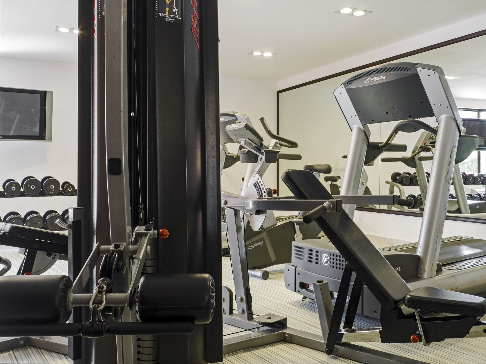 Fully Equipped Gym wellness Center at Fiesta Inn Hotels