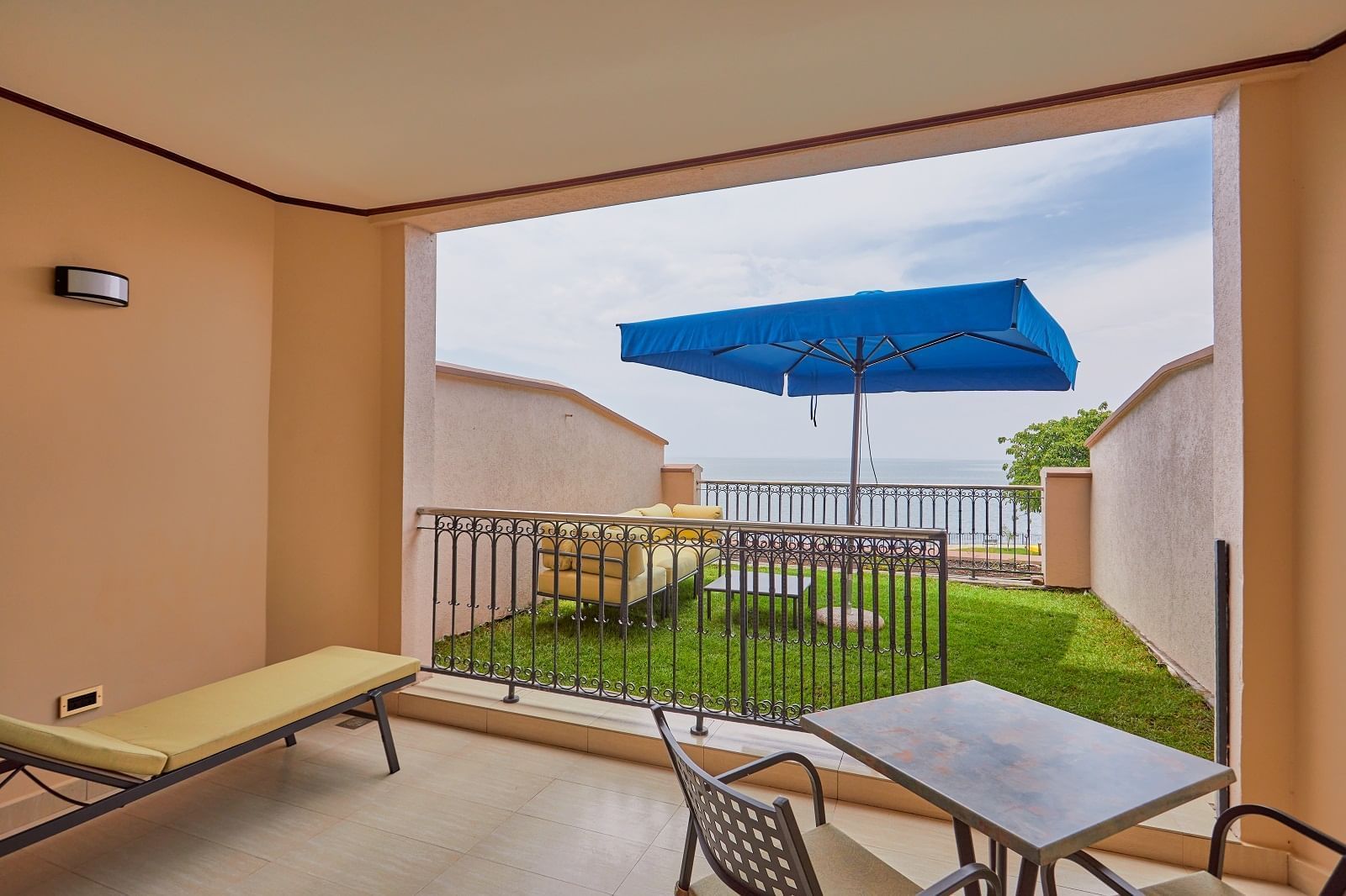 Balcony & patio in Superior Deluxe Room at Goma Serena Hotel