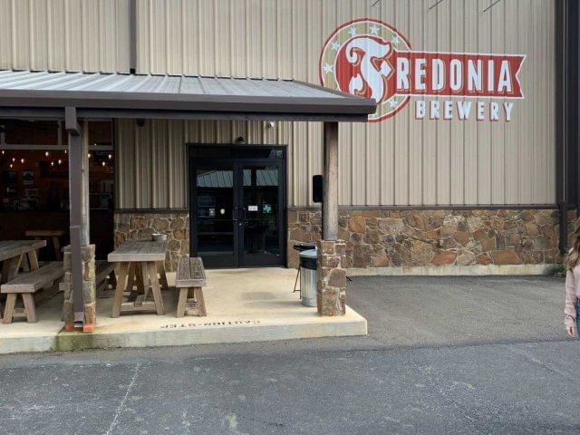 entrance to a brewery