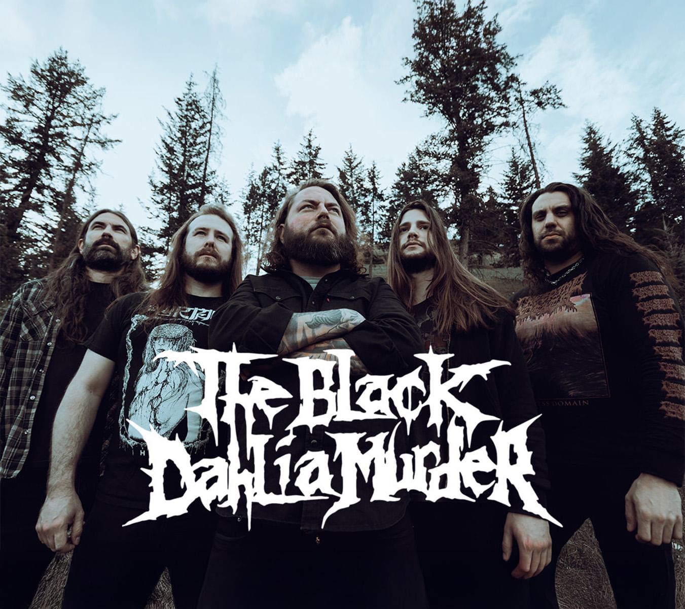 haji THEBLACK DAHLIA MURDER【袖プリ/フェード】 haji THEBLACK