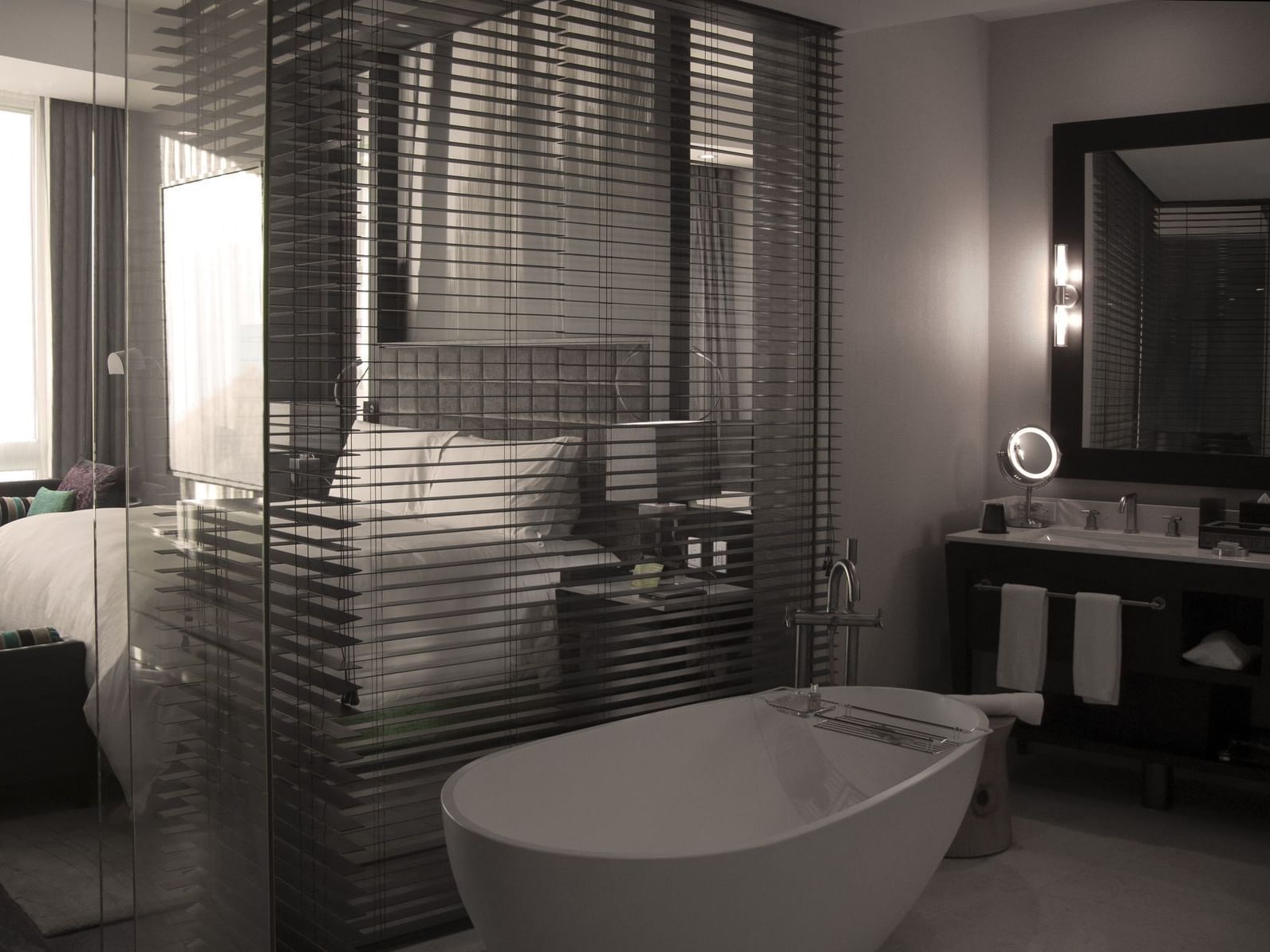 Bathtub of washroom in Master suite at Live Aqua Urban Resort