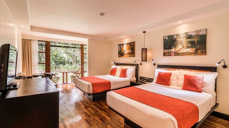 Garden View room double double at Warwick Fiji
