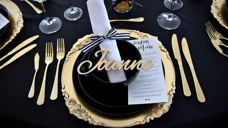 Wedding materials at Sebel Suites Brisbane