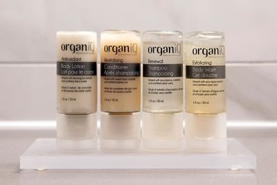 Bathroom amenities at Embassy Hotel & Suites Ottawa