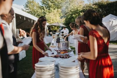 Gellatly Garden Marquee Reception