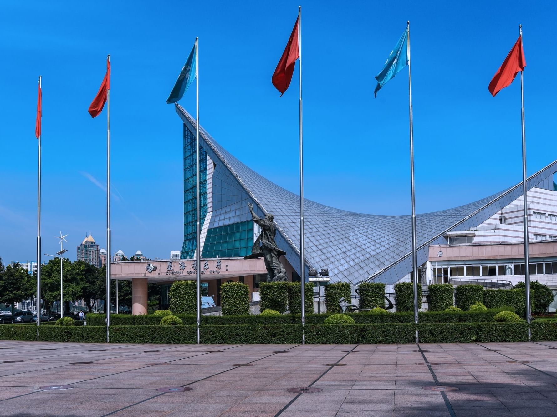 The Xinghai Concert Hall near White Swan Hotel