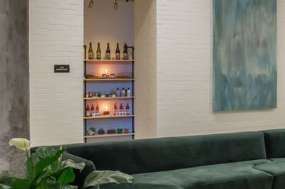 Hi-Lo hotel's The Merchant seating