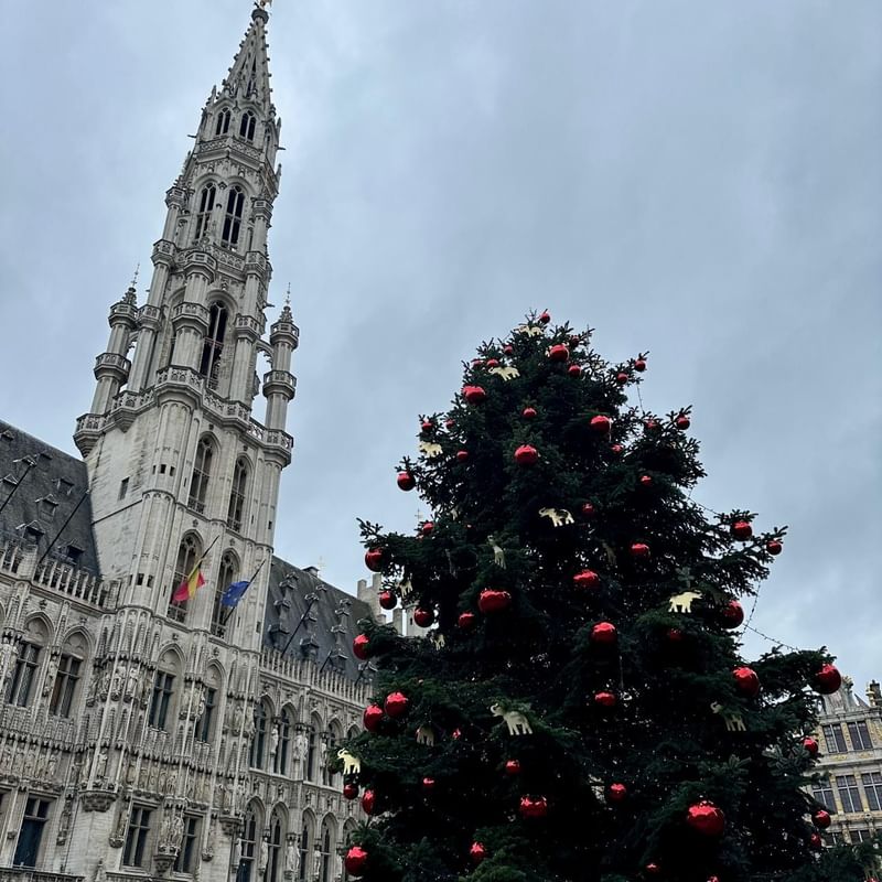 Sapin de Noël sur la Grand Place