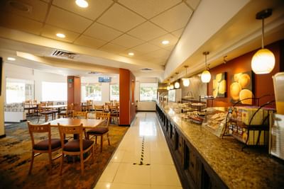 Buffet area in Fonda de Hermosillo at Araiza Hotel Hermosillo
