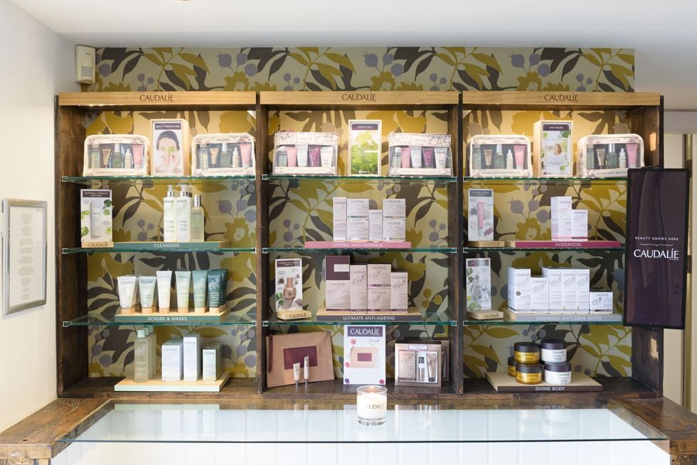 Caudalie Retail Area at the Cornwall Hotel