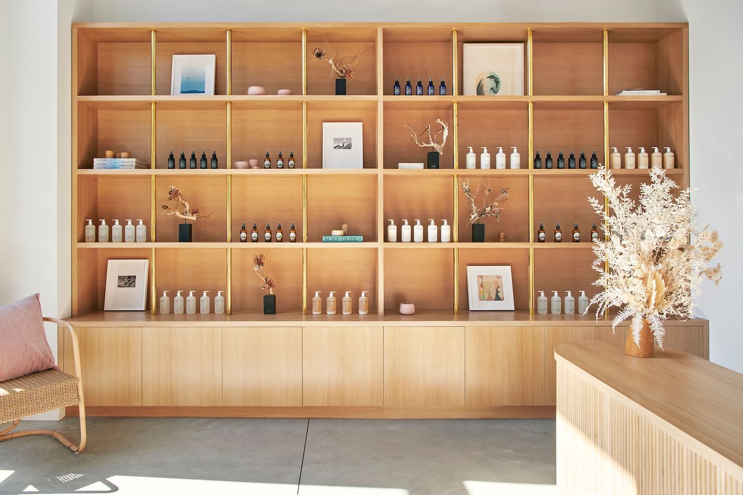 Essential organic product store in Spa at The Rockaway Hotel