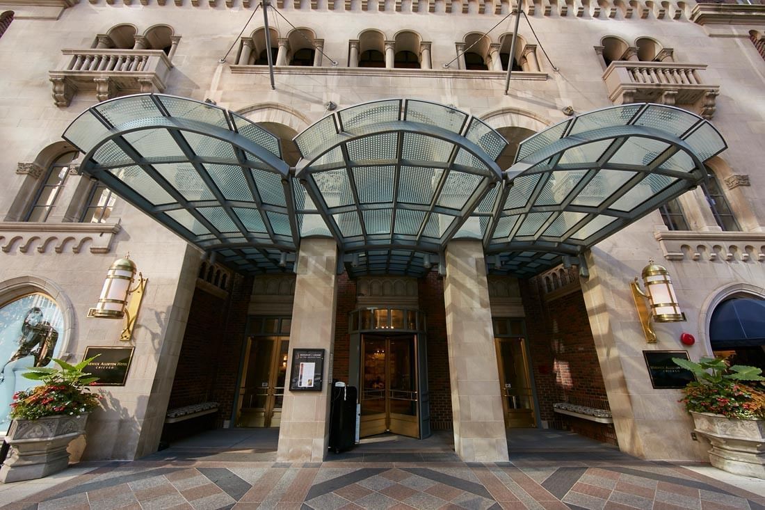 Entrance Under Awning at Warwick Allerton