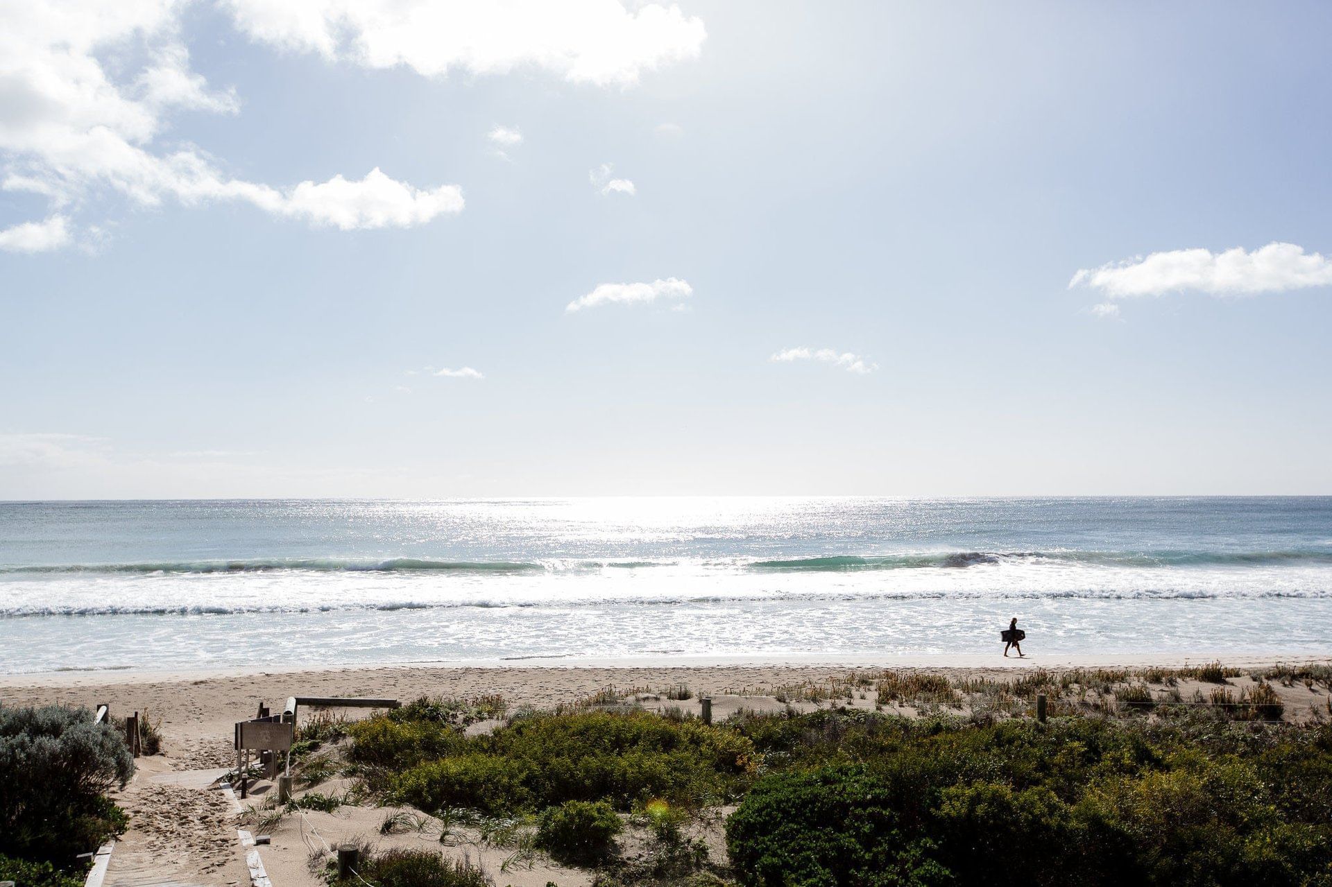 Beach view at Pullman Bunker Bay Resort