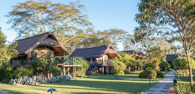 Exterior view of the Hotel at Sweetwaters Serena Camp