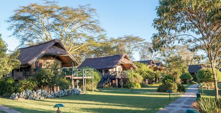 Exterior view of the Hotel at Sweetwaters Serena Camp
