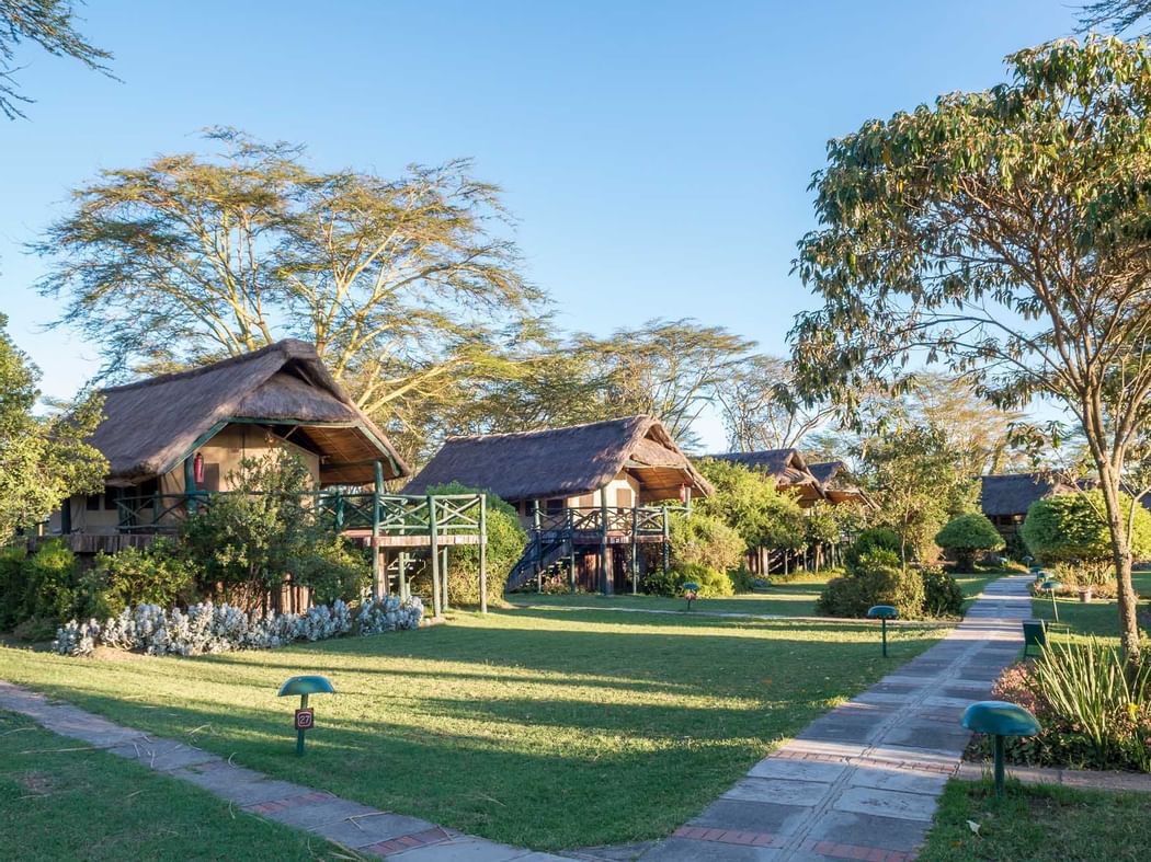 Exterior view of the Hotel at Sweetwaters Serena Camp
