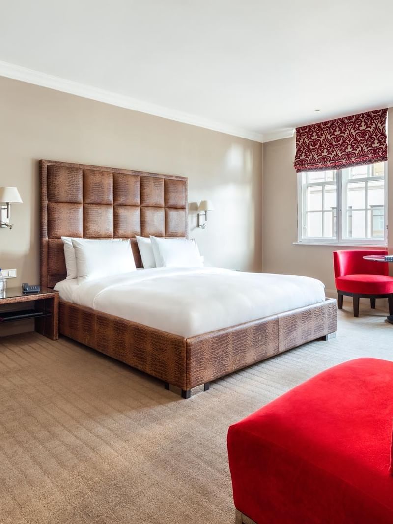 Interior of Collection Premium Room at May Fair Hotel London