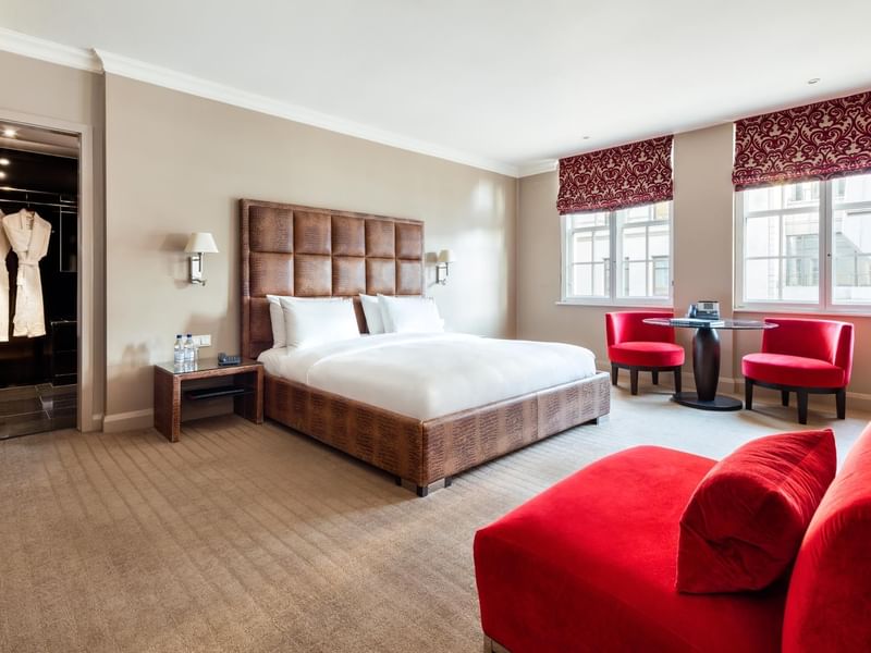 Interior of Collection Premium Room at May Fair Hotel London