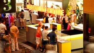 People gathered in Queensland Museum near Pullman & Mercure Brisbane King George Square
