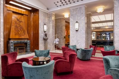 Lobby in Bettoja Hotel Mediterraneo