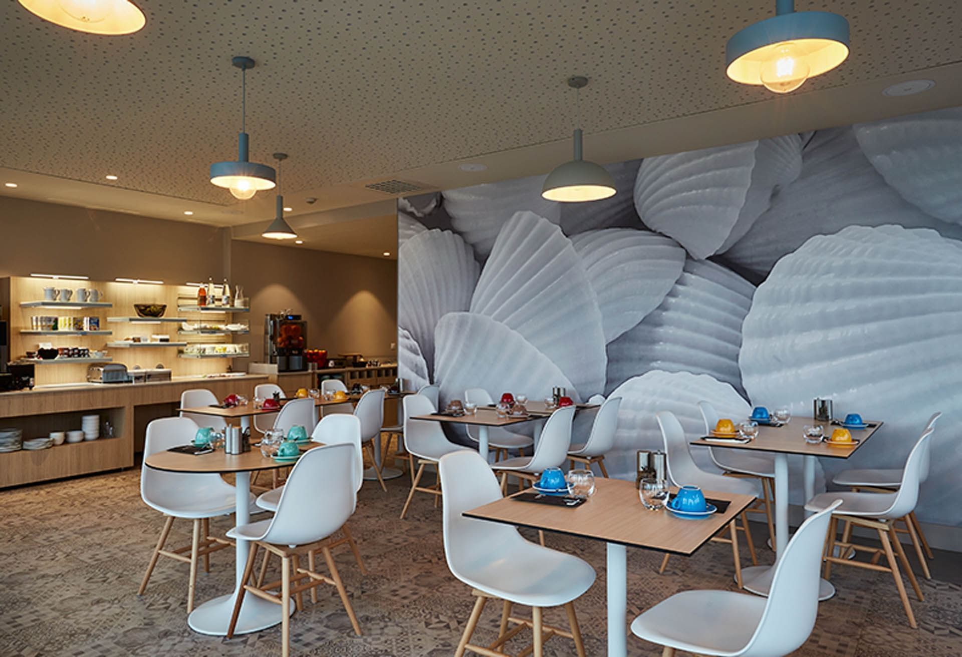 Breakfast at Grand Hotel du Casino in Dieppe, France