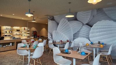 Breakfast at Grand Hôtel du Casino in Dieppe, France