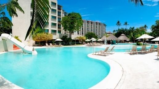 Exterior of the Outdoor pool at Gamma Plaza Ixtapa