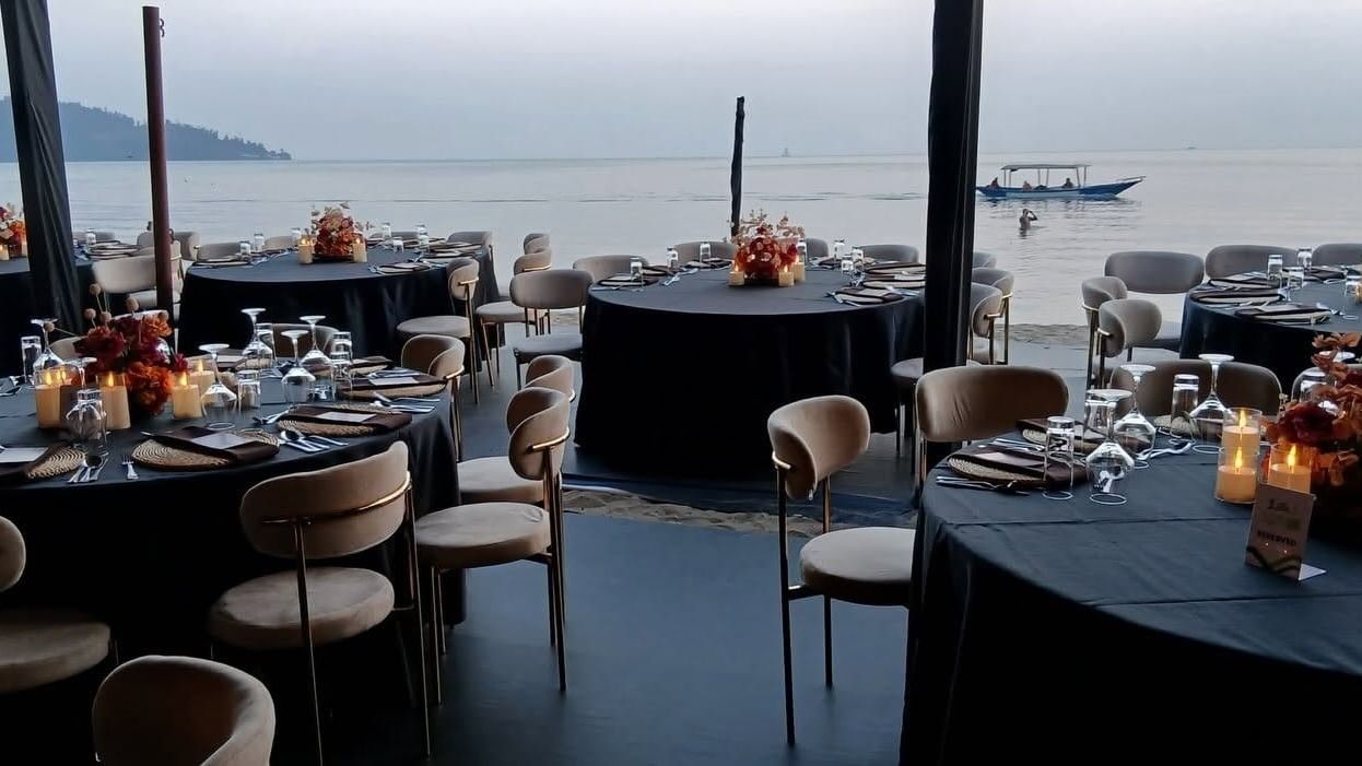 Beach Side Event Set Up