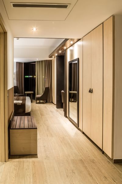 Superior room hallway