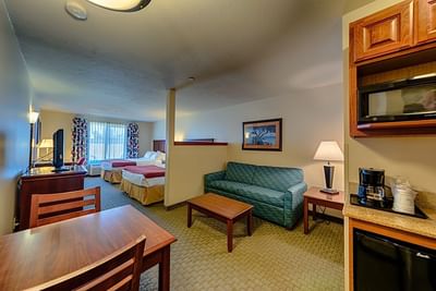 Double Bedroom at Triple Play Resort Hotel