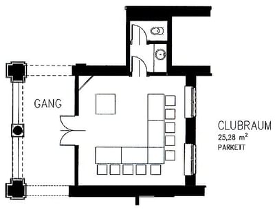 Floor plan at Ambassador Hotel in Vienna