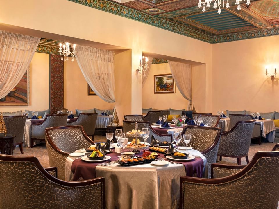 Atlas Lounge at Savoy Le Grand Residence Suites in Marrakech