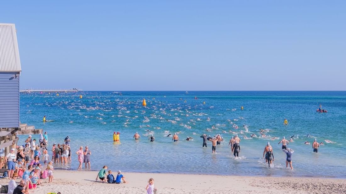 Busselton Jetty Swim near Pullman Bunker Bay Resort