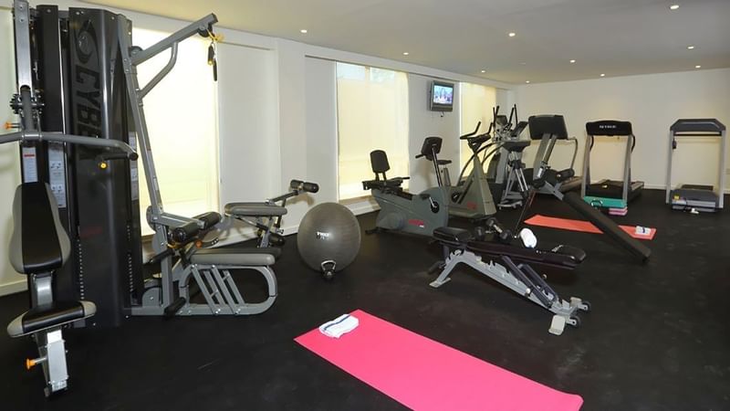 Interior of the Fitness Centre at Warwick Paradise Island
