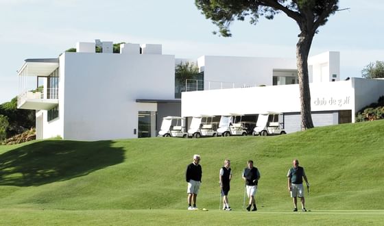 men playing golf at Precise Resort El Rompido