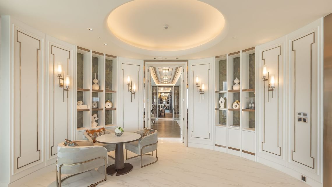 Curated visual reference: Fresh Look at Penthouse Suite With Lounge Access In A Hotel Near Bts