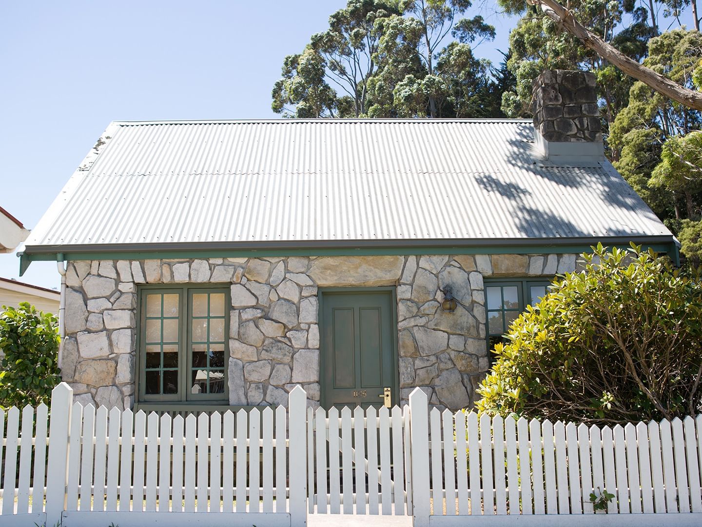 Exterior view of Village Waterfront Cottage at Strahan Village