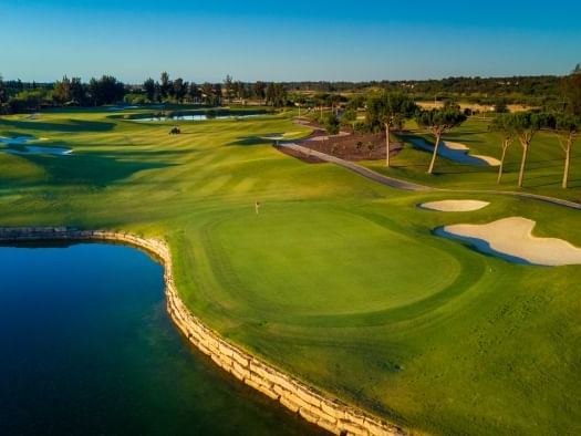 Landscape view of Quinta do Lago Laranjal Golf Course near The Magnolia Hotel