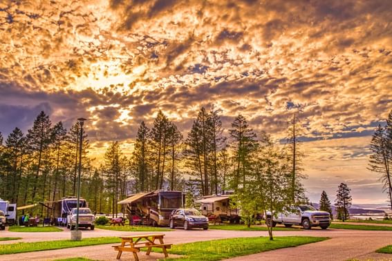 Spruce Grove RV Park and Campground near Fairmont Hot Springs Resor